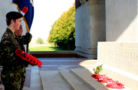 Cadets at a Remembrance service, © Bury Grammar School, 2011