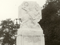 Beckenham war memorial column, Greater London © Farthing Collection, c.1921
