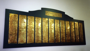 Hampstead Boer War memorial plaque, London © War Memorials Trust, 2000