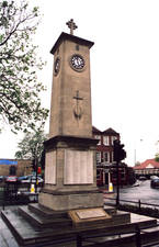 Isleworth war memorial clock tower, London © War Memorials Trust, 2006
