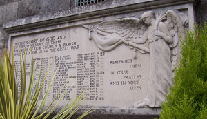 Dorchester war memorial plaque, Dorset © Mr C E Moreton, 2009
